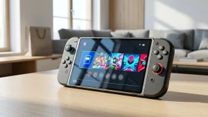 Uusi Nintendo Switch 2 pelikonsoli pakattuna ja valmiina toimitukseen.
